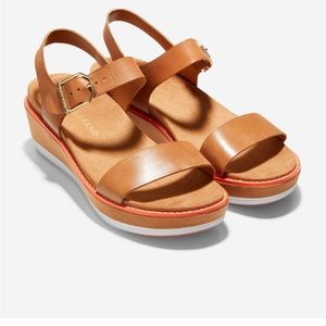 Cole Haan OriginalGrand Flatform Wedge Sandal, Women's Size 10 B, NEW MSRP $120